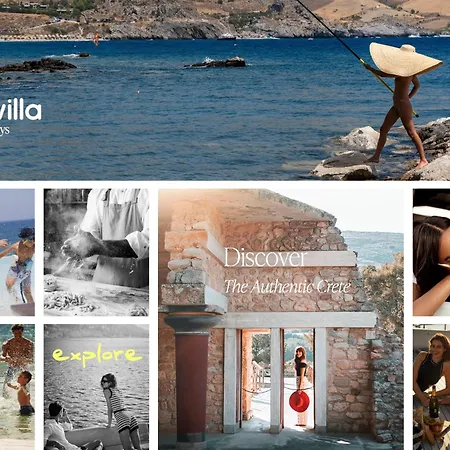 Fivi Luxury Villa, With Heated Pool & Seaviews, By Thinkvilla Tavronitis (Crete)